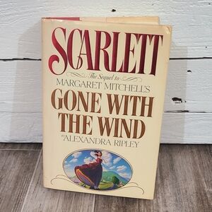Hardcover Book 1991 Vintage Novel by Alexandra Ripley titled Scarlett sequel to